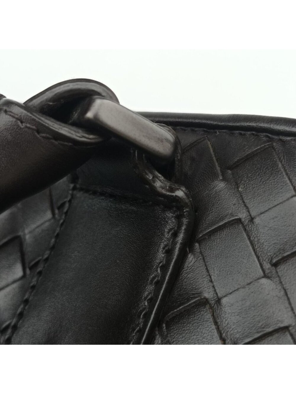 Bottega Veneta Intrecciato Brown Lambskin Handbag - Picture 14 of 16